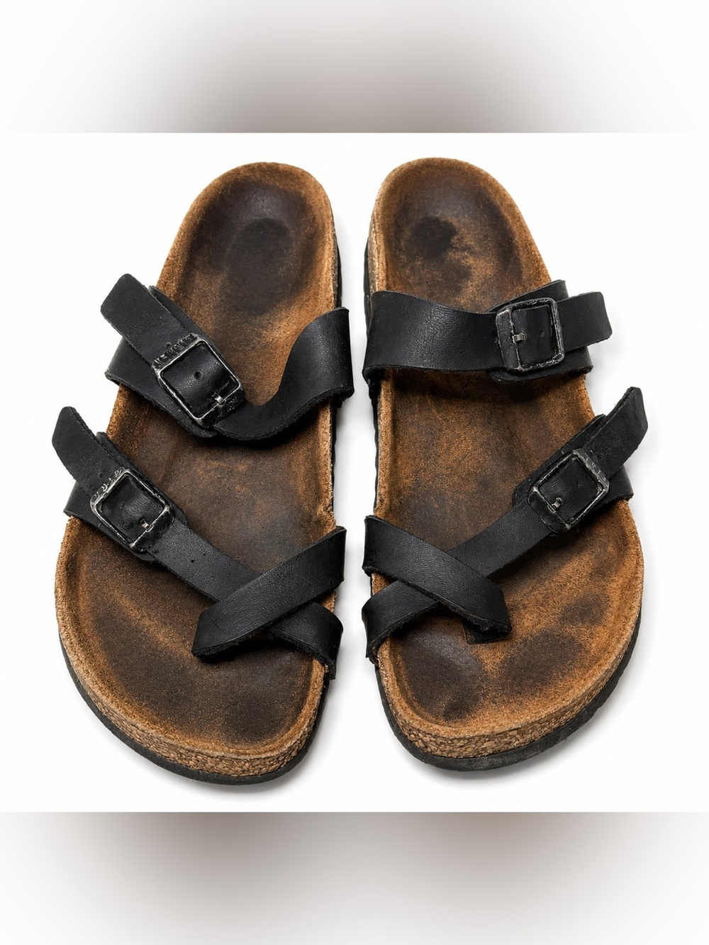 Birkenstock Mayari Birko-Flor Black Sandals | Women’s Size 36 us 5